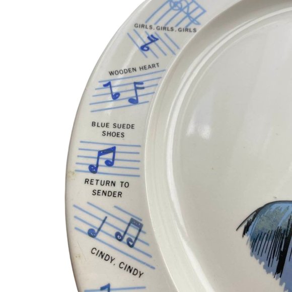 Vintage Elvis Presley 1935 - 1977 Decorative Plate - Picture 6 of 9